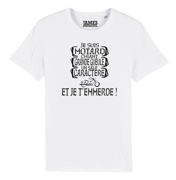 Tshirt ❋MOTARD GRANDE GUEULE  ❋     GRANDE TAILLE