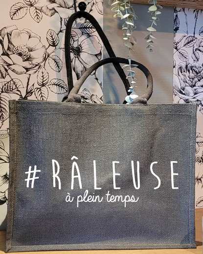 Sac en toile de Jute * Râleuse *