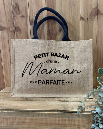 Sac en toile de Jute * Petit Bazar Maman *