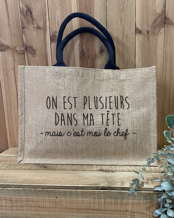 Sac en toile de Jute * On est plusieurs *