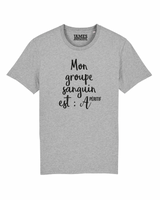 Tshirt ❋ MON GROUPE SANGUIN ❋