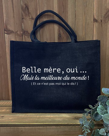 Sac en toile de Jute * Belle-mère *